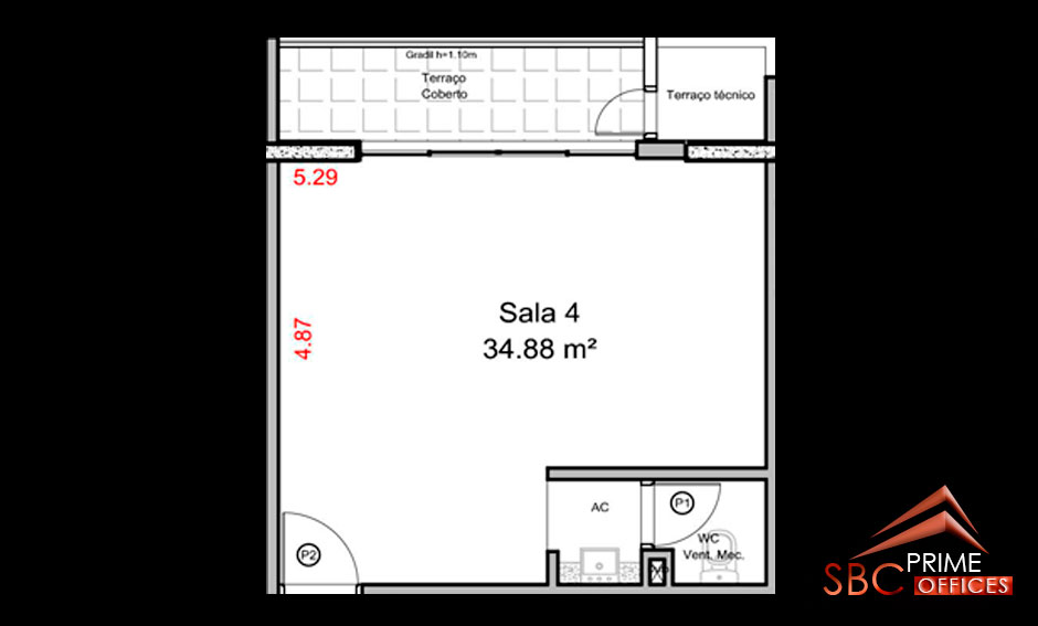 Salas Alto Padrão